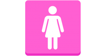 Табличка «Туалет женский»: шаблоны, примеры макетов и дизайна, фото