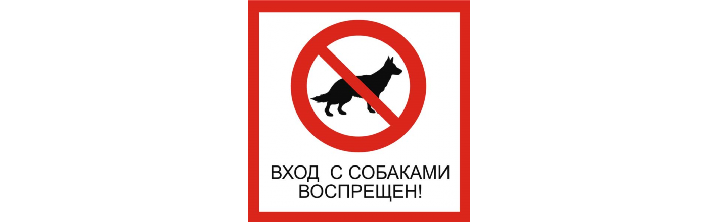 Табличка «Вход с собаками воспрещен»: шаблоны, примеры макетов и дизайна, фото
