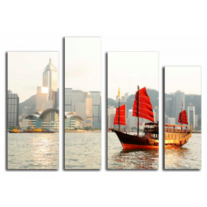 Модульная картина Гонконг