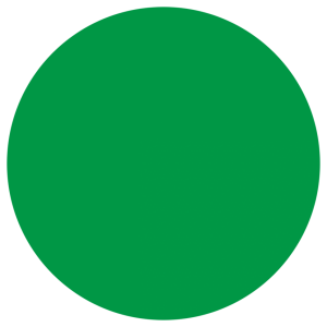 Т-2398 - Таблички на пластике безопасности «Зеленый круг» (для слабовидящих)