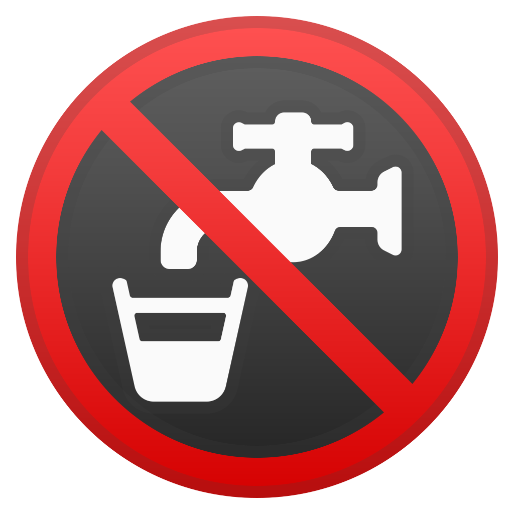 Сырую воду пить нельзя. Знак питьевая вода. Знак кран. Знак перечеркнутый кран. Знак нет воды.